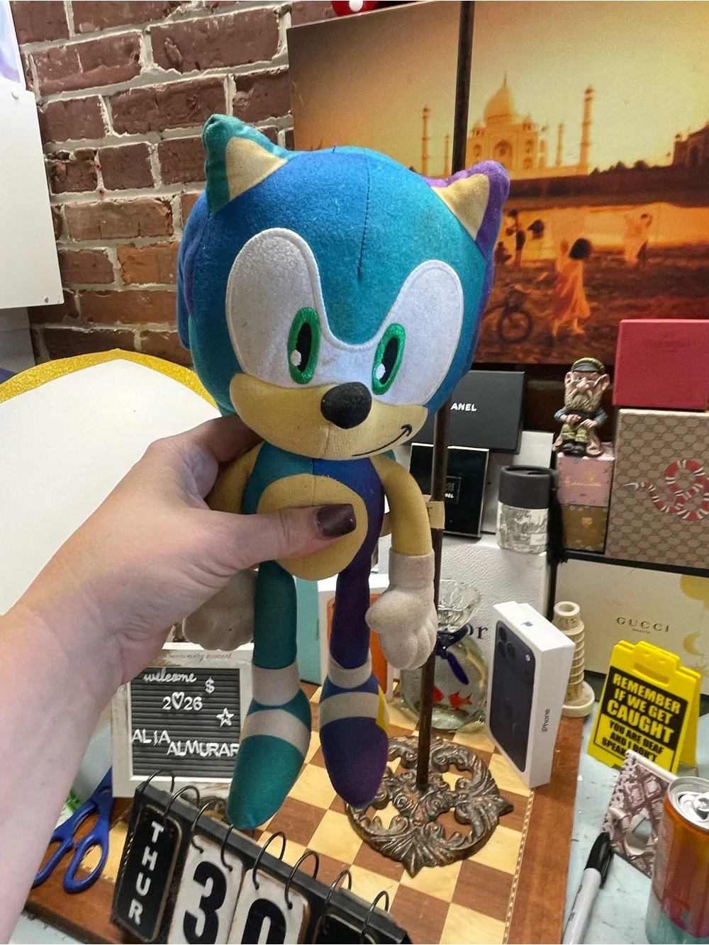 Generic brand Sonic the Hedgehog 2 school backpack &